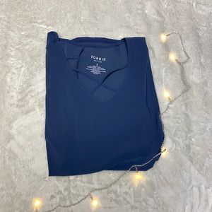 *NWT* torrid indigo strappy active top size 2X